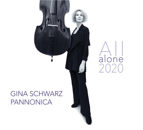 Gina Schwarz Pannonica: All Alone 2020 (CD cover)