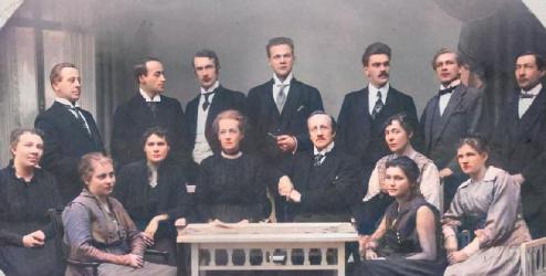 Aapo Oulun teatterin johtajana 1918